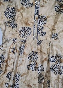 Silk Anarkali Ethnic Gown