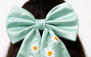 Hand Embroidery Customised Hair Clips