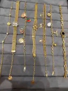 Golden Charm Bracelet Collection