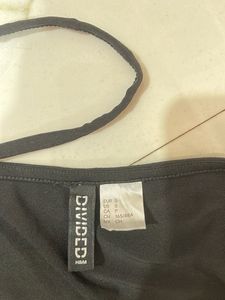 H&amp;M Floral Embroidered Bodysuit