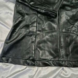 Faux Leather Jacket|Coat|goth|korean
