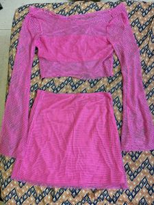 Pink Mesh Set
