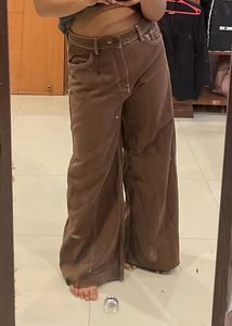 Brown Wide Leg Pants