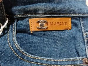 Wide Leg Denim Jeans