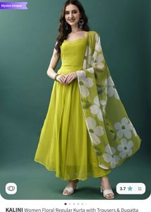 Fluorescent Green Dress