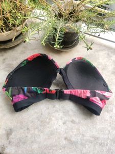 Floral Off shoulder Bra