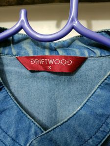 Men&#39;s Denim Short Kurta