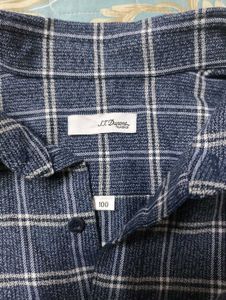 Blue Plaid Flannel Shirt