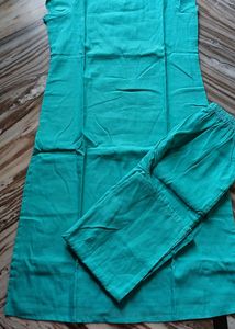 Rangriti Kurti Plazo With Cotton Linning