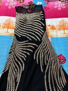 Elegant Black Ethnic Gown