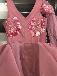 Diwali🎁 Offer Today Luxury Pink Barbie Doll Gown