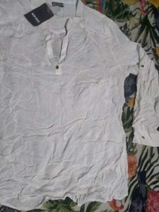 White Long Sleeve Top