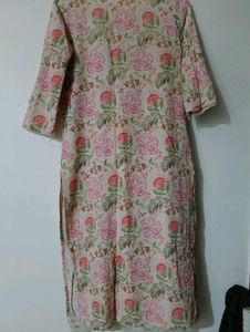 Floral Print Kurta