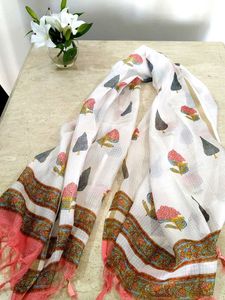 elegant pure cotton dupatta!!! all new!!