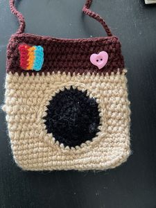 Crochet Camera Bag