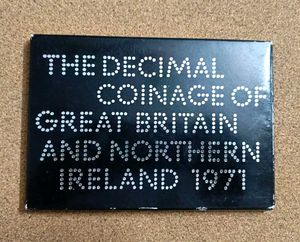 1971 UK Decimal Coinage Set