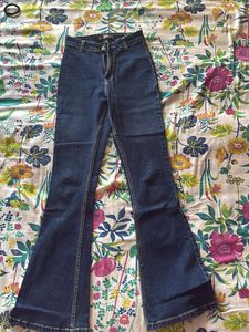 Flare Jeans - Dark Wash Denim