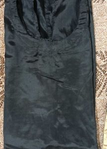 black embroidery work plazo kurti and dupatta set