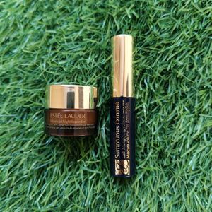 Estee Lauder Kajal, Mascara Eye Cream &amp; Pouch Kit