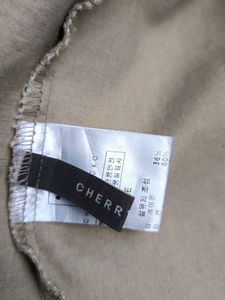 Imported Khaki Shirt Dress