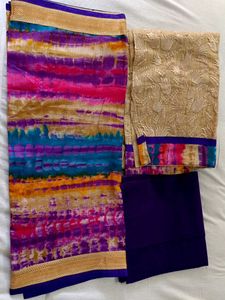 Dress Material Fabric- 3 piece Set