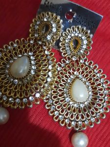 Elegant Pearl Drop Earrings