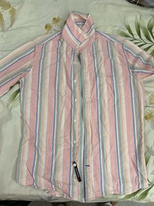 Striped Crimsonoune Club Shirt