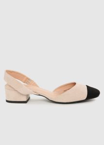 Chanel Inspired Captoe Sling backs
