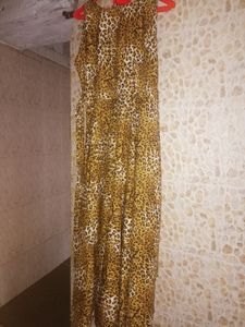 Rayon Kurti / And Cheetah Printed Long Frock.