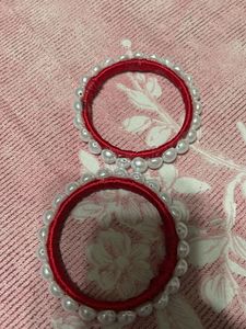 Pearl Bangles - Set of 2