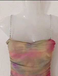 SEXIEST TIE-DYE CHAIN BODYCON