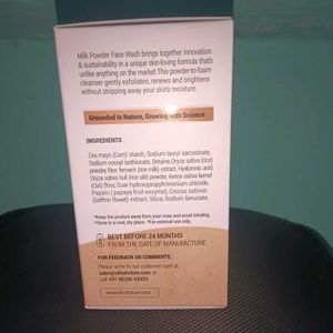 Vilvah Milk Powder Face Wash