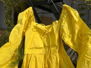 RAGAVI Yellow Maxi Dress