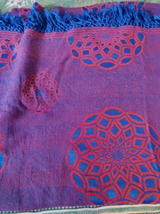 Purple Patterned Bedcover