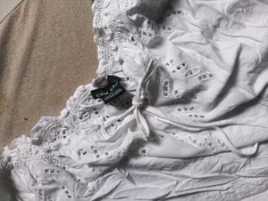 White Peasant Blouse