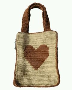 Crochet Powerpuff Tote Bag