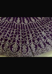 Elegant Purple Lehenga