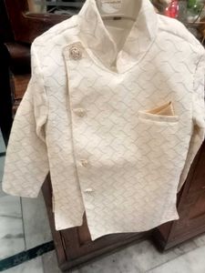 Kids Indo Western Shervani With Pant