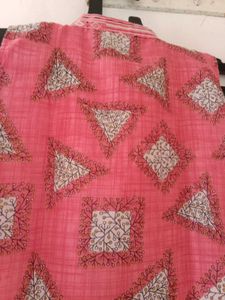Pink Short Kurti