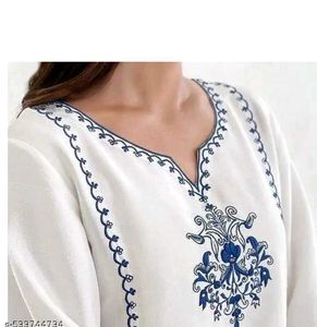 Kurti For Women White Color