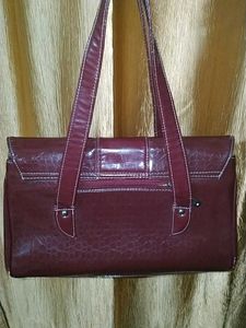 Burgundy Handbag