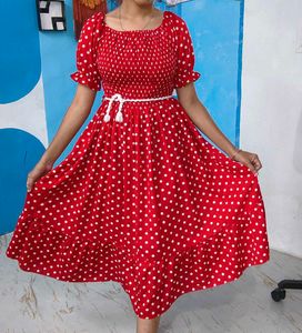 Red Polka Dot Dress