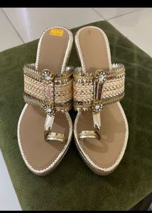 Golden Flats &amp; Sandals