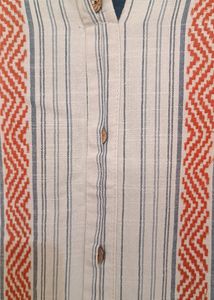 Striped Geometric Print Tunic