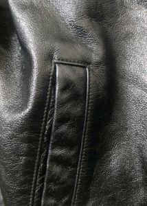Korean Import Classic Black Leather Jacket