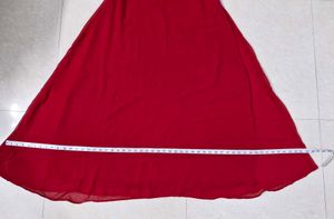 Elegant Red Gown