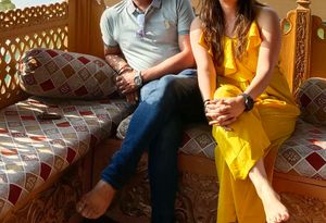 Yellow Frilled Jumpsuit
