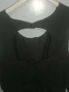 Beautiful Black Frock Dress