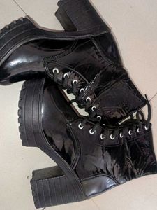 Black Platform Boots