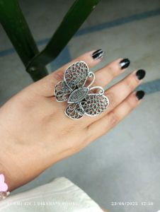 Beautiful Oxidised Ring 💍